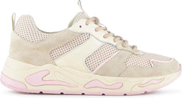 PS Poelman MINION - Dames Sneakers - Chunky - Beige Taupe Roze Multi
