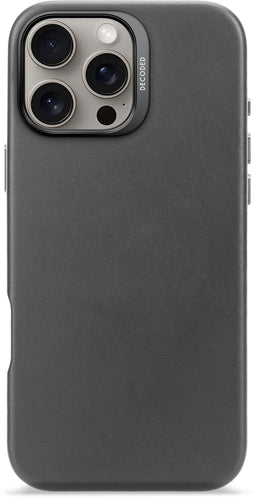 Decoded - Leather Case - Schokbestendig Krasbestendig - Zwart