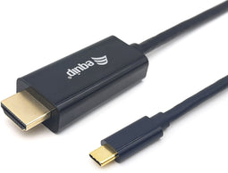 Equip 133412 - USB-C naar HDMI Kabel - 2 m - Zwart