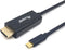 Equip 133412 - USB-C naar HDMI Kabel - 2 m - Zwart