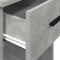 vidaXL - Computertorenstandaard - met - lade - 35x45x77 - cm - betongrijs