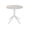 Eettafel Home ESPRIT Grijs Metaal Polypropyleen 80 x 80 x 75 cm