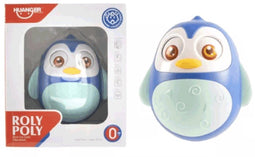 Jono Toys - Tuimelaar pinguïn - Stimuleert motoriek - Blauw