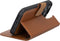 NorthLife - Geschikt voor iPhone 14 Pro - Lederen Afneembare 2-in-1 bookcase hoes - Cognac