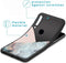 iMoshion Hoesje Geschikt voor Huawei P30 Lite Hoesje Siliconen - iMoshion Design hoesje - Zwart / Roze / Graphic Marble Pink