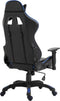 vidaXL - Gamestoel - kunstleer - blauw