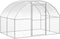 vidaXL - Kippenren - 3x10x2 - m - gegalvaniseerd - staal