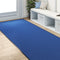 vidaXL - Deurmat - Wasbaar - Blauw - 120x250 - cm