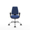 Piqueras y Crespo BFN056N - Bureaustoel - Verstelbare hoogte max 55 cm - Marineblauw