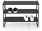 Spinder Design AXEL SR 2 - Schoenenrek - 3 etages - Zwart