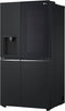 LG GSGV81EPLL - Amerikaanse koelkast - 635 liter - Water- en ijsdispenser - Zwart