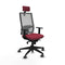 Bureaustoel Piqueras y Crespo 1D066G2 Kastanjebruin