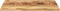 vidaXL - Tafelblad - rechthoekig - 110x80x2,5 - cm - massief - ruw - mangohout