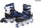 Street Rider Pro - Inline Skates - Aluminium frame 4 wielen - Blauw/Zwart