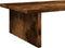 vidaXL - Monitorstandaard - 50x27x15 - cm - bewerkt - hout - gerookt - eikenkleurig