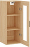 vidaXL - Hangkast - 34,5x34x90 - cm - sonoma - eikenkleurig