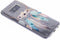 Hoesje Geschikt voor Samsung Galaxy S8 Hoesje Siliconen - Design Backcover siliconen - Transparant / Meerkleurig / Dream Catcher Feathers