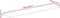 vidaXL - Tafelblad - rechthoekig - 140x40x2,5 - cm - massief - ruw - mangohout