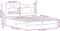 vidaXL - Bedframe - zonder - matras - hout - sonoma - eikenkleurig - 140x190 - cm