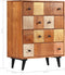 vidaXL - Ladekast - 60x30x75 - cm - massief - acaciahout