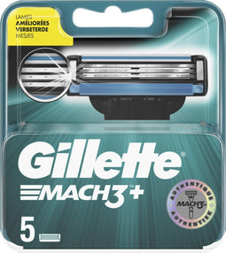 Gillette Mach3 Scheermesjes 5 Stuks
