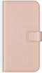 Selencia Galaxy S20 FE - Echt Lederen Bookcase - 3 Pashouders - Roze