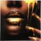 Decostar Schilderij Chanel | Goud | 80 x 80 cm