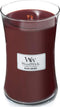 WoodWick Hourglass Large Geurkaars - Black Cherry - 130 branduren