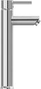 vidaXL - Wastafel - met - kraan - en - pop-up - afvoer - gehard - glas - bruin