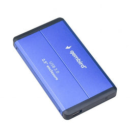 Gembird Externe Behuizing - 2.5" SATA HDD - USB 3.0 tot 10x sneller - Blauw