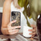 iMoshion Hoesje Geschikt voor Samsung Galaxy A30s / A50 Hoesje Siliconen - iMoshion Design hoesje - Goud / Zwart / Golden Leaves
