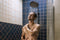 Hansgrohe Activera S - Showerpipe - EcoSmart+ waterbesparend - 240mm - Mat Zwart - Thermostaat