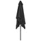 vidaXL - Parasol - met - metalen - paal - 300x200 - cm - antraciet