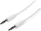 StarTech MU1MMMSWH - 3.5mm Stereo Audiokabel - Man naar man - Wit