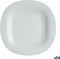 Platt tallrik Luminarc Carine Grijs Glas (Ø 27 cm) (24 Stuks)