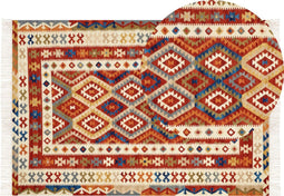 Beliani OSHAKAN - Rug - Multicolor - Wol