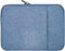 Lunso - Stijlvolle zachte neopreen sleeve hoes 11 inch - Lichtblauw