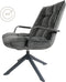 Fauteuil Dorus Arm Adore Velvet - Dark Grey 10
