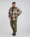 Life Line Jervis Padded Flannel Shirt Heren Beige Maat 3xl