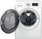 Whirlpool FFWDB976258E - Wasdroogcombinatie 9+7kg - FreshCare+ Stoom 1600T - Zwart/chroom
