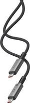 Linq byELEMENTS USB4 Pro Kabel - (USB-C naar USB-C-kabel) 1m - Zwart