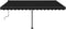 vidaXL - Luifel - handmatig - uittrekbaar - met - LED - 450x350 - cm - antracietkleur