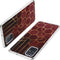 iMoshion Hoesje Geschikt voor Samsung Galaxy A71 Hoesje Siliconen - iMoshion Design hoesje - Goud / Rood / Brick Red Honeycomb