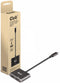 Club 3D CSV-1552 - MST hub USB3.2 Gen2 Type-C(DP Alt-Mode) naar DisplayPort + HDMI 4K60Hz - Zwart