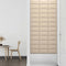 vidaXL - Wandpanelen - 12 - st - 3,24 - m² - 90x30 - cm - stof - lichtgeel