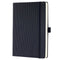 Sigel Conceptum - agenda 2023 - weekagenda - A5 - 22/23 - 18maands - 4-talig - zwart - hardcover. SI-C2301