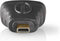 Nedis HDMI-Adapter - HDMI Micro-Connector - HDMI Output - Verguld - Recht - ABS - Antraciet - 1 Stuks - Window Box
