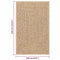 vidaXL - Vloerkleed - ZIZUR - beige - binnen - en - buiten - 160x230 - cm - jute - look