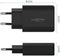 Ansmann Home Charger 130Q - Oplader - 18 W - Qualcomm Quick Charge 3.0 - Zwart