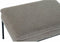 Voetensteun DKD Home Decor Bruin Zwart Polyester Ijzer (60 x 40 x 42 cm)